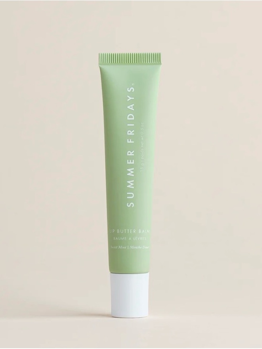 Summer Fridays Lip Butter Balm - Mint Green Tube
